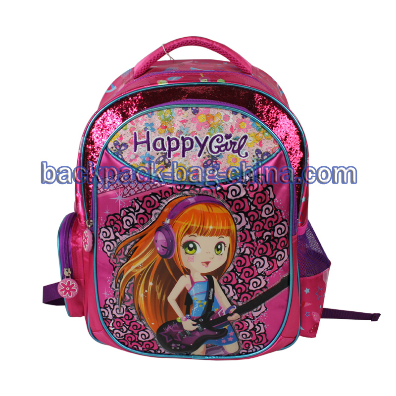 Pink Girl School Backpacks