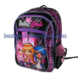 Stain Fabric School Bags