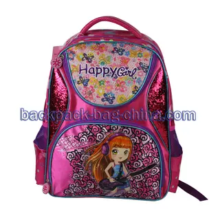 Happy Girl School Bag