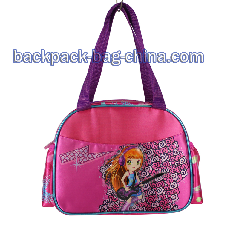 School Dark Pink Handbag