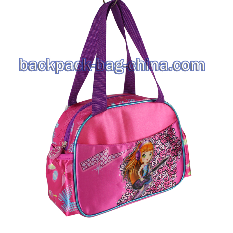 School Dark Pink Handbag