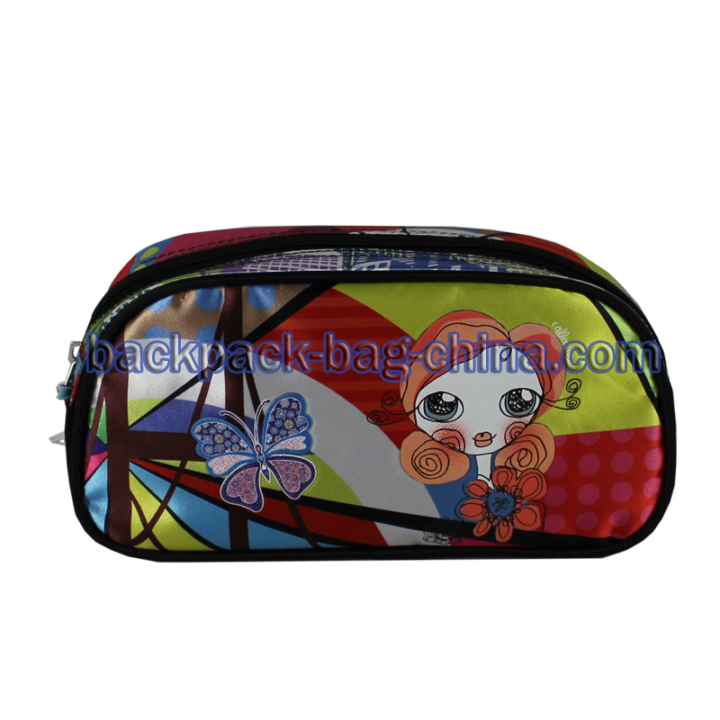 Double Compartment School Pencil Cases