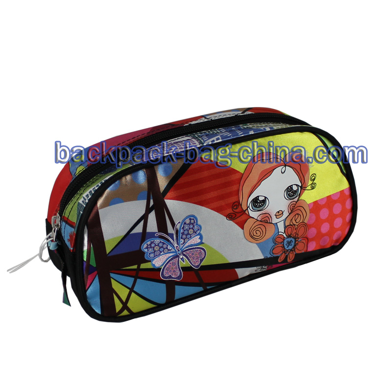 Double Compartment School Pencil Cases