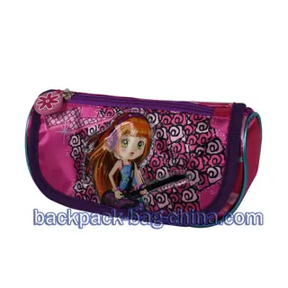 Merry Girl School Pencil Case