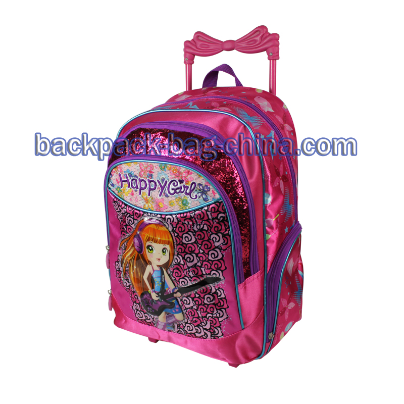 Excited School Trolley Backpack