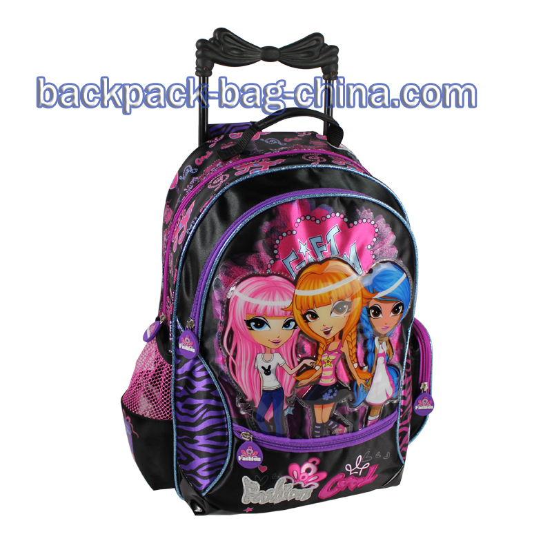 School Trolley Bags for Little Girls