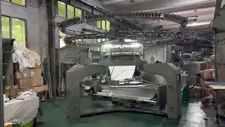 Single Jersey Open Width Circular Knitting Machine