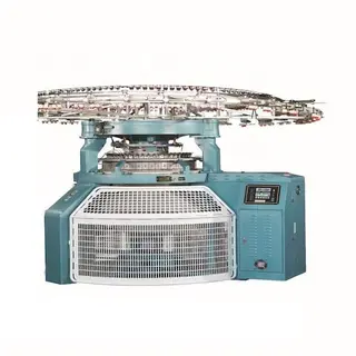 Single Jersey Circular Fabric Knitting Machine, 14-44 Gauge