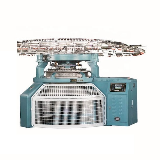 Single Jersey Circular Fabric Knitting Machine, 14-44 Gauge