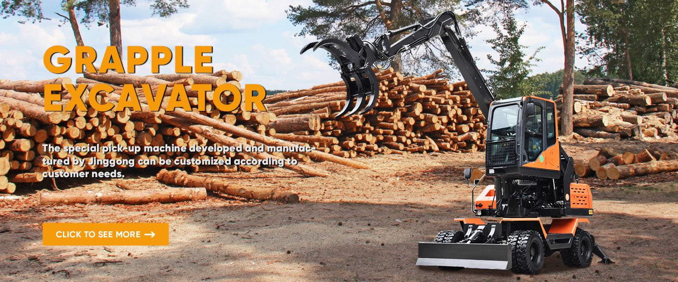 Banner 3 Grapple Excavator