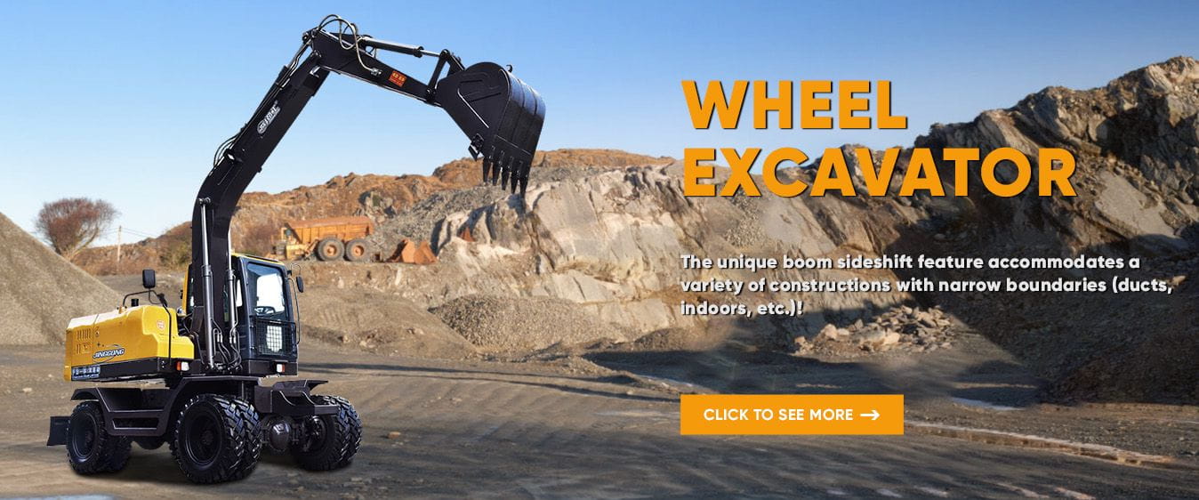 Leading Wheel excavator Manufacturer in China