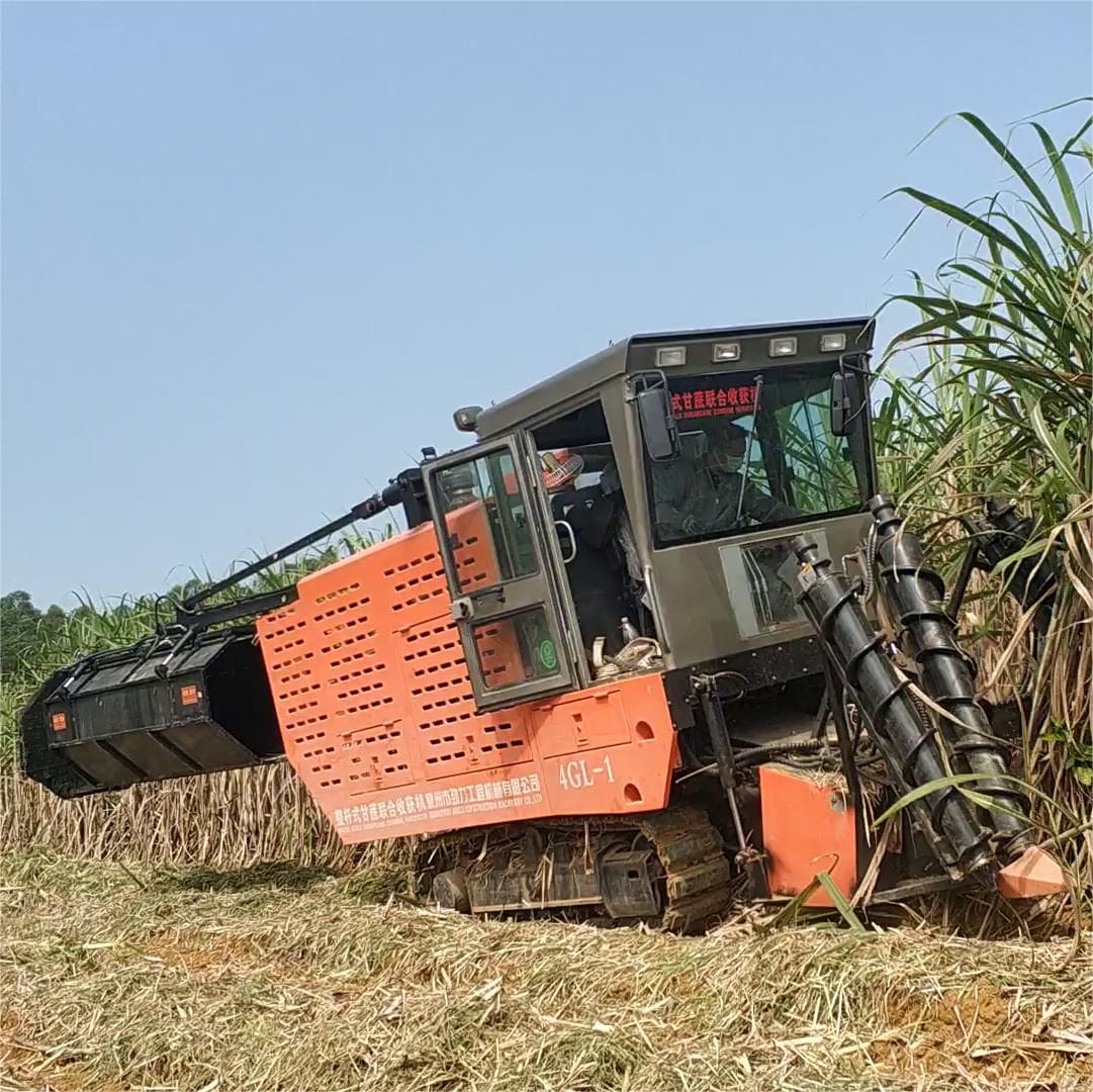 Topper Sugarcane Harvester Helps Harvesting Sugarcane in Indonesia