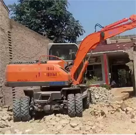 House Renovation Topper Wheel Excavator Contract the Whole Project