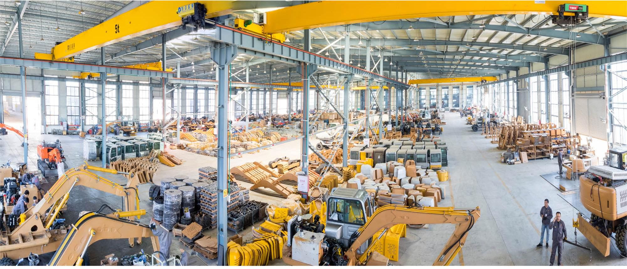 Factory Interior Panorama