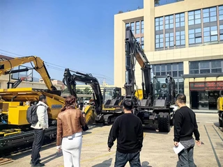 Visiting the Excavators