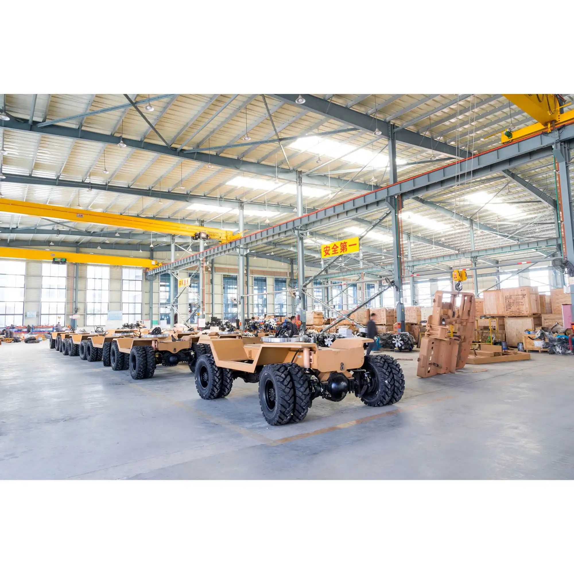 Wheel Excavators in the Workshop