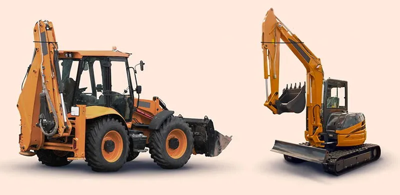 Differences Between Backhoes and Mini Excavators