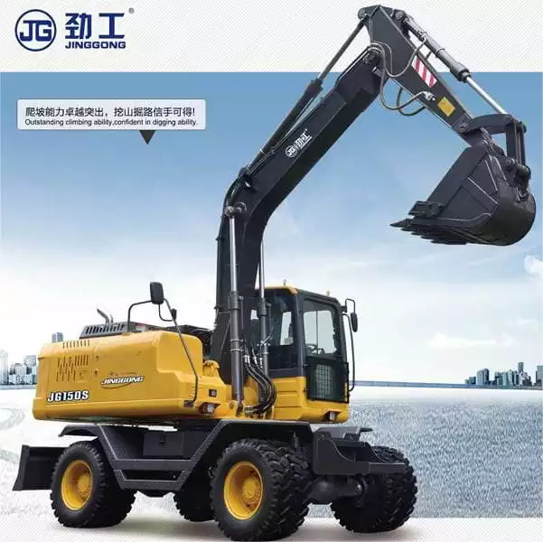 Maintenance of Wheeled Excavators