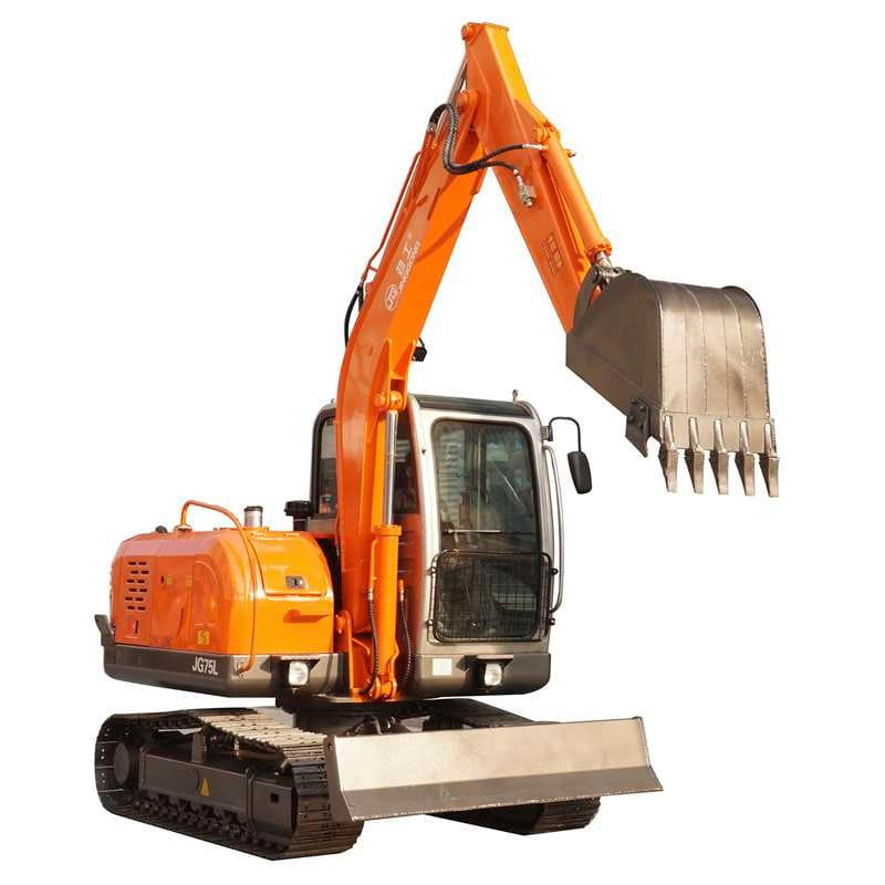Crawler Type Excavator, Engine 58.8 KW, Machine Weight 6 Ton