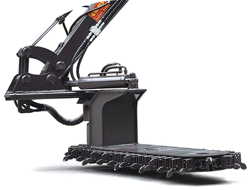 Ballast Blaster Undercutter Equipment for Hi-rail Excavator