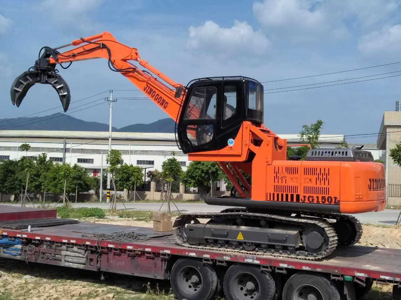 Metal Scrap Grab Excavators
