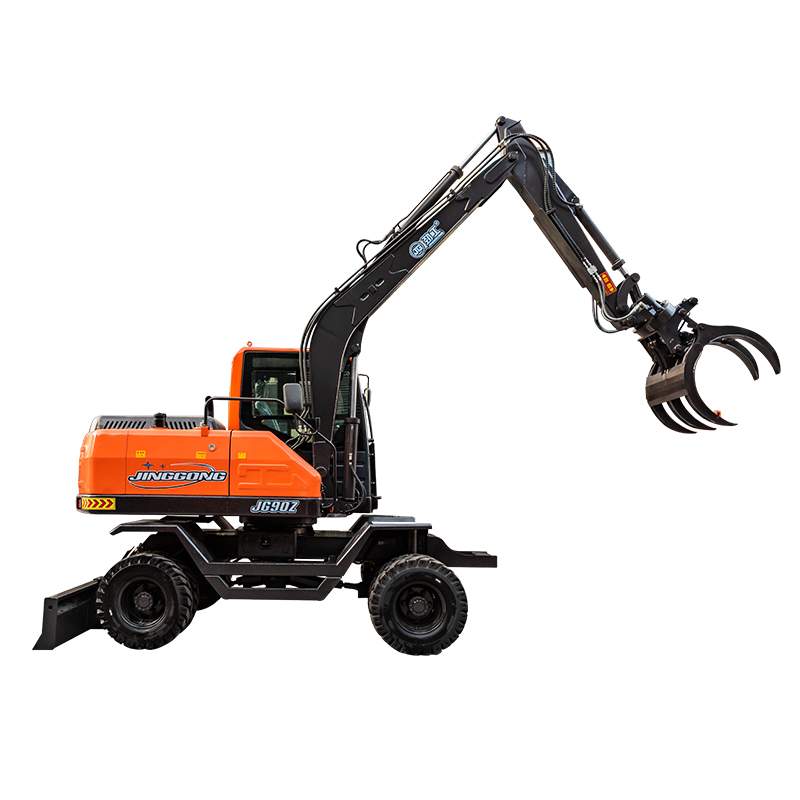Excavators With Sugarcane Grapple