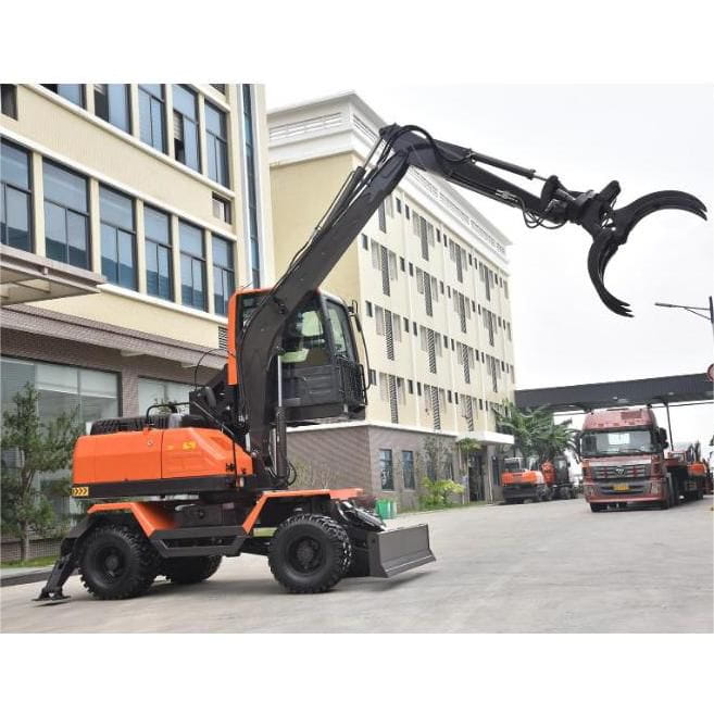 Wheeled Cotton Grab Machine, Equipped with Lifting Cab