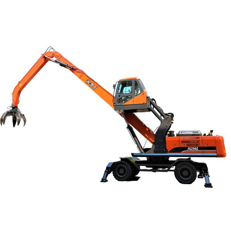 Crawler Scrap Metal Handing Equipment with Polyp Grab