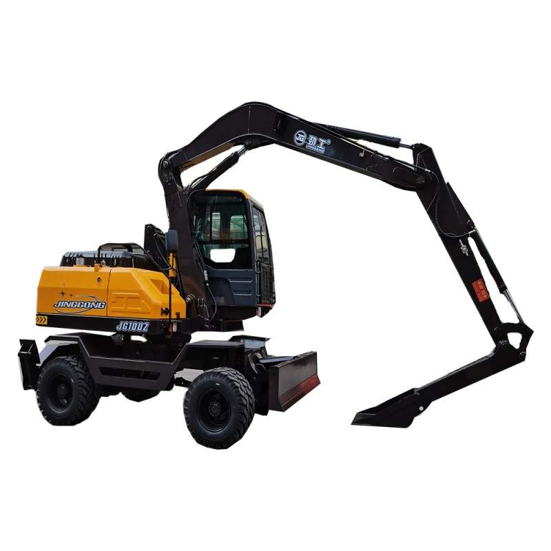 Long Reach Excavator for Coal Unloading, Booms 19 Meters