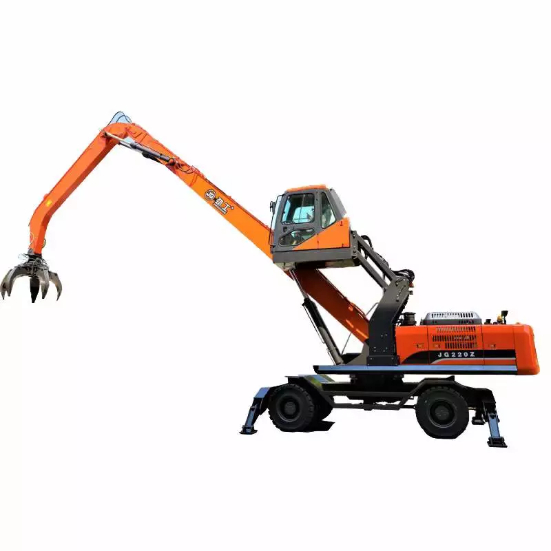 Claw Crane Excavator for Sale, 6.5 Tons, Rate Power 50 KW