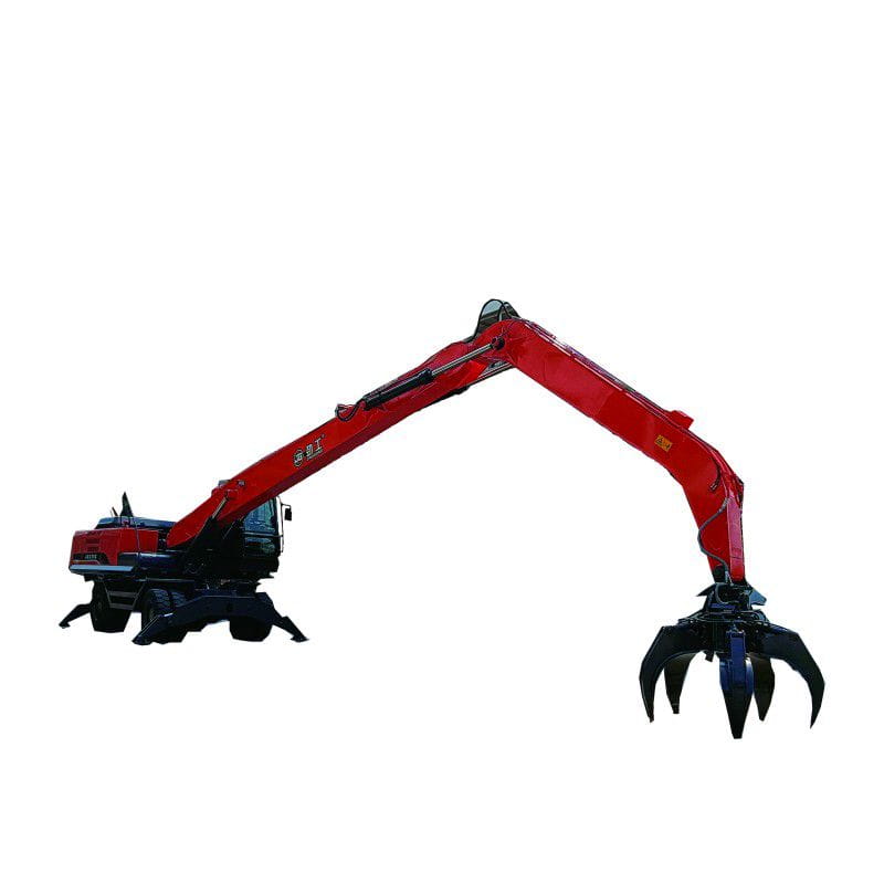 Wheeled Scrap Handler for Sale Max Grab Weight 760 Kg