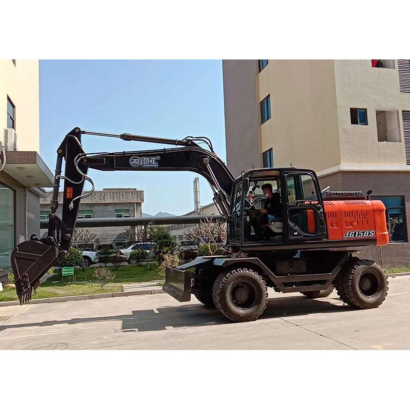 12 Tons Hydraulic Wheeled Excavators, Bucket 0.4 - 0.5 m³