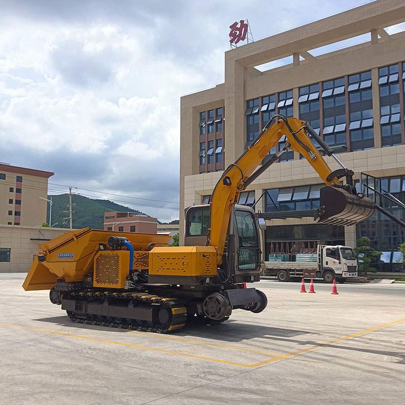 Brand New Railway Excavator with Ballast Screening Machinery