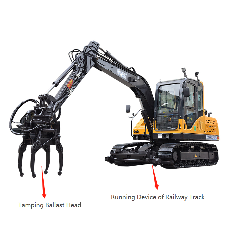 Brand New Railroad Ballast Tamper for Train Line Maintenance