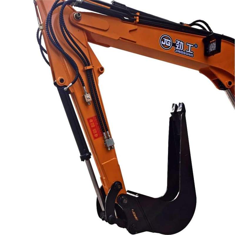 Railroad Cribbing Bucket Excavator Attachment