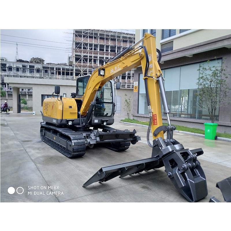 Hydraulic Railroad Excavators with Sleeper Changer for Sale