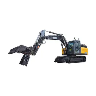 Railway Sleeper Changer Machine, Equipped with Slotted Bucket