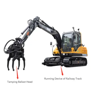 Brand New Railroad Ballast Tamper for Train Line Maintenance