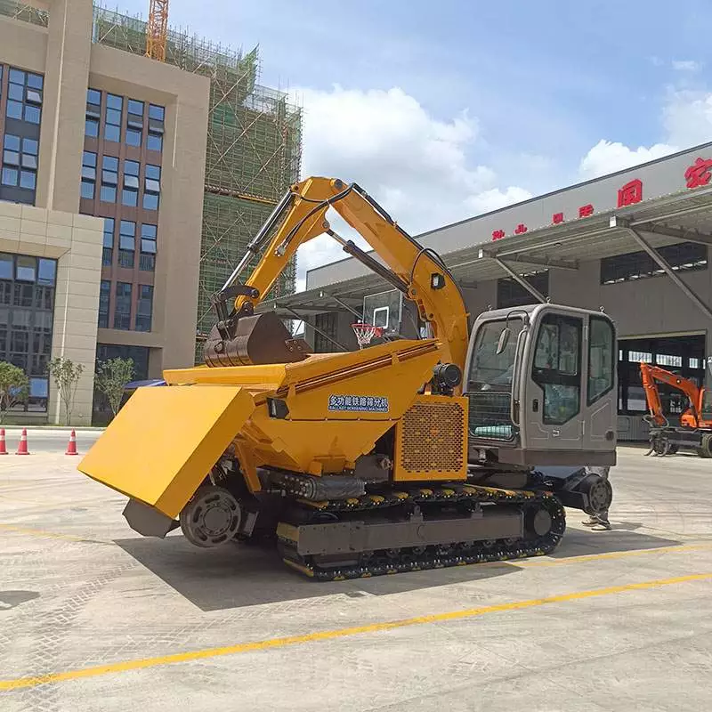 Brand New Railway Excavator with Ballast Screening Machinery