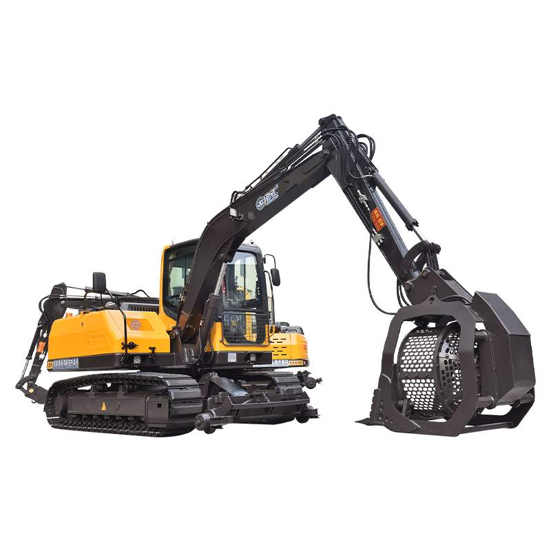 Soil Screen Machine with 360 ° Rotary Screening Bucket