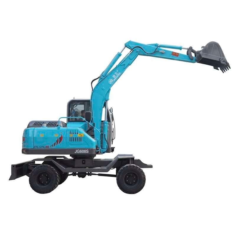 Brand New Hydraulic Mini Wheeled Excavator Cheap Price