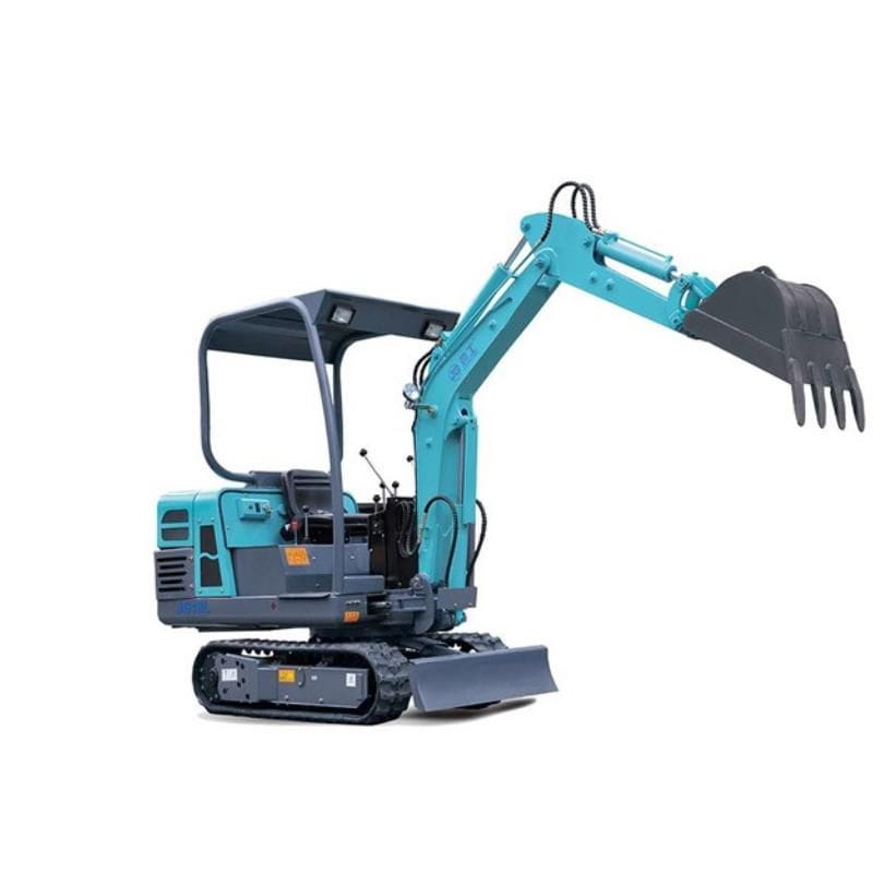 Mini Rubber Chain Crawler Excavators, 1.6 Ton, 0.04 m³ Bucket
