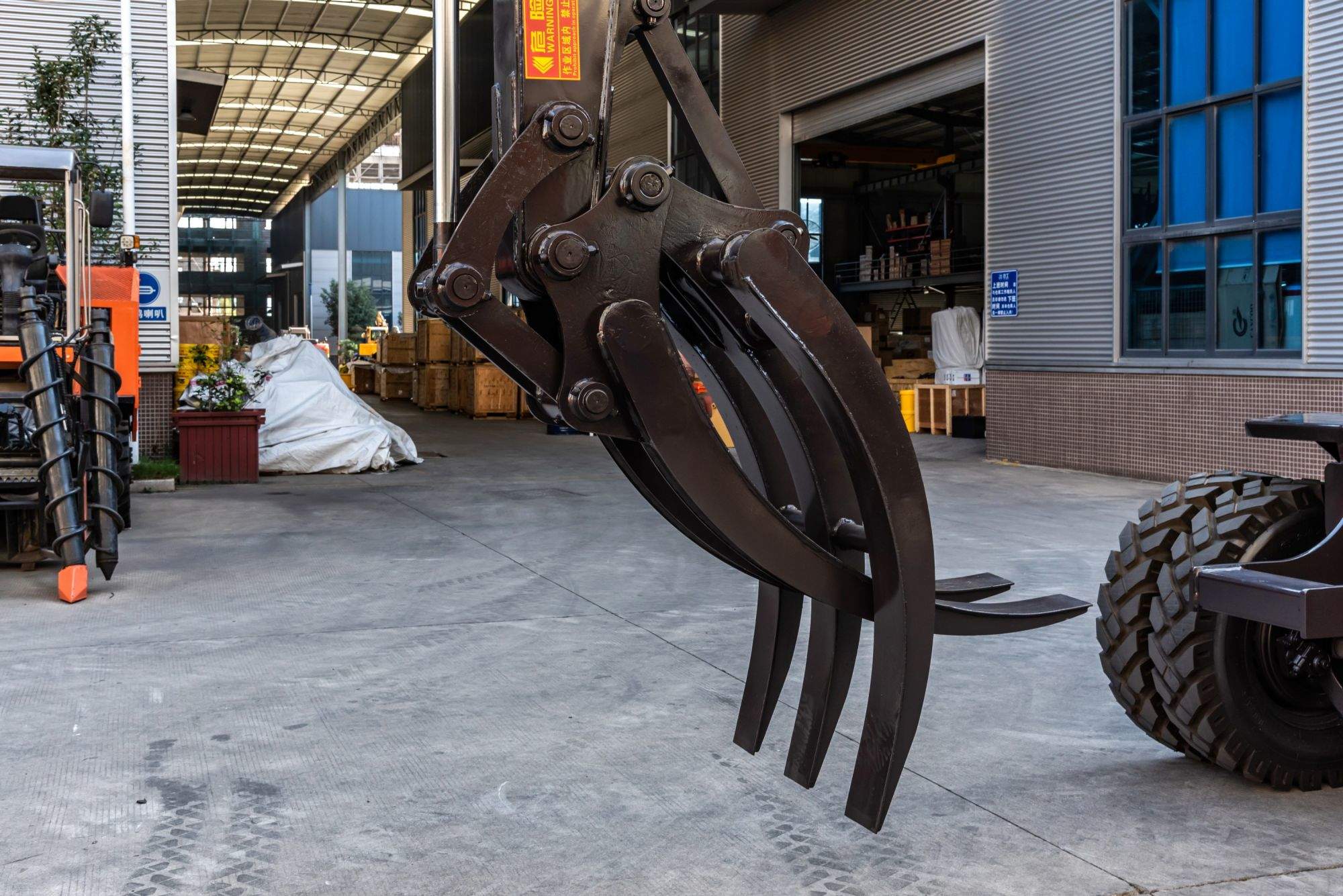 Brand New Hydraulic Grab Excavator for Forestry Logging