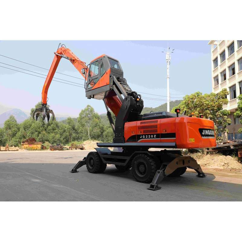 Brand New Material Handling Machine with Semi-Enclosed Tines