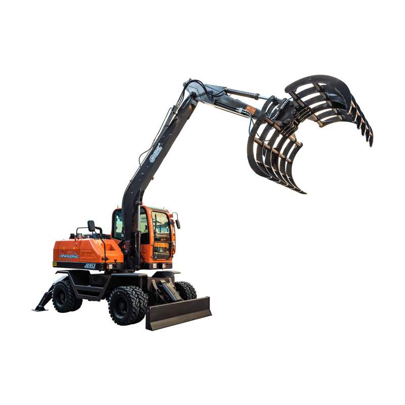 Brand New Tyre Excavator with Cotton 360 ° Rotary Grapple