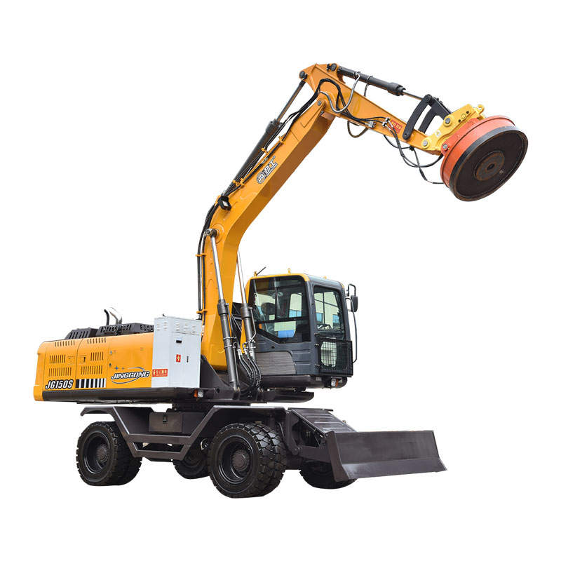 Magnet Lifting Material Handlers for Scrap Recycling