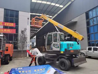 Wheel Excavator-Based Off-Road Aerial Work Equipment