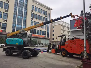 Wheel Excavator-Based Off-Road Aerial Work Equipment