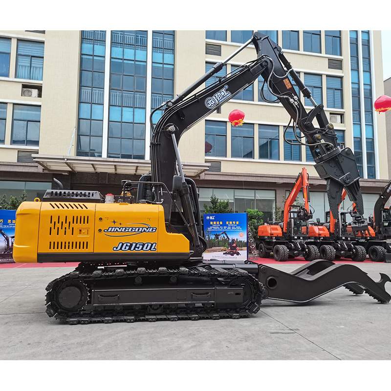 Used Car Demolition and Scrap Metal Crusher with Shear