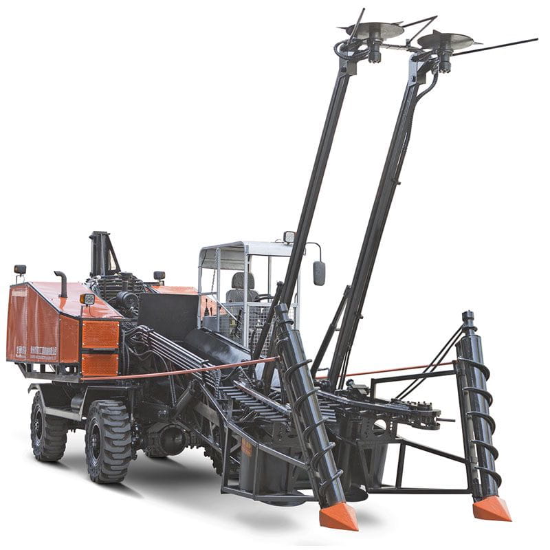 7.2 Ton Wheeled Type Whole Stalk Sugarcane Harvester